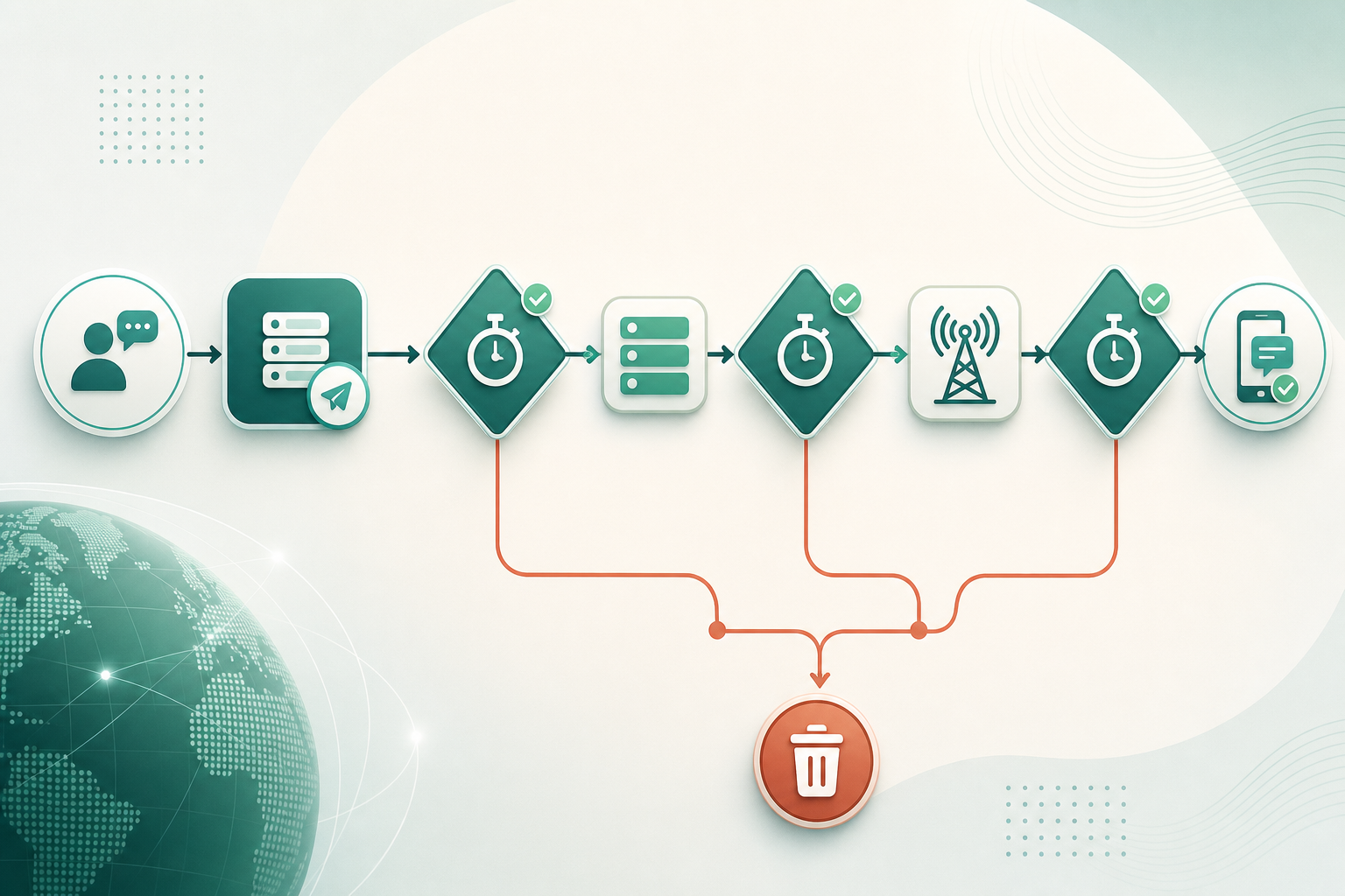 Use un límite absoluto de utilidad como decisión de control