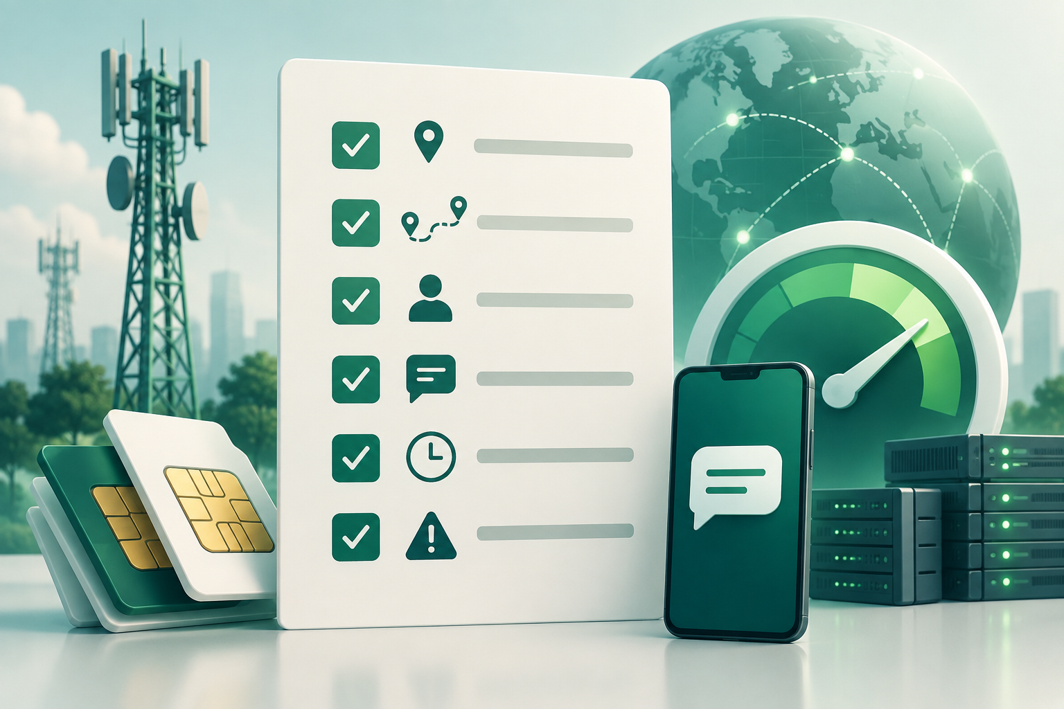 Qué precisar antes de configurar el tráfico
